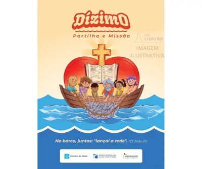 Kit 10 Cartazes A3 Campanha Do Dízimo Partilha E Missão