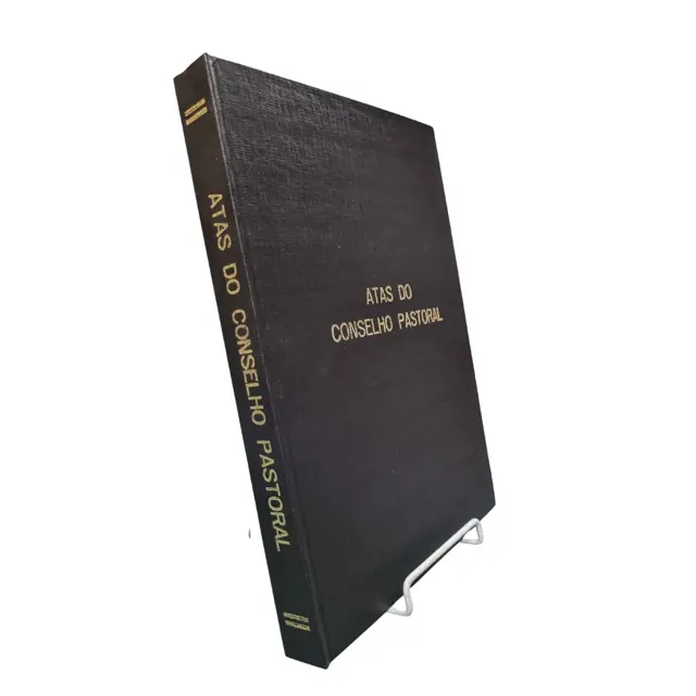 Livro De Atas Do Conselho Pastoral Paroquial