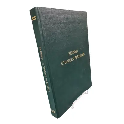 Livro De Registro De Batismo Em Situações Pastorais