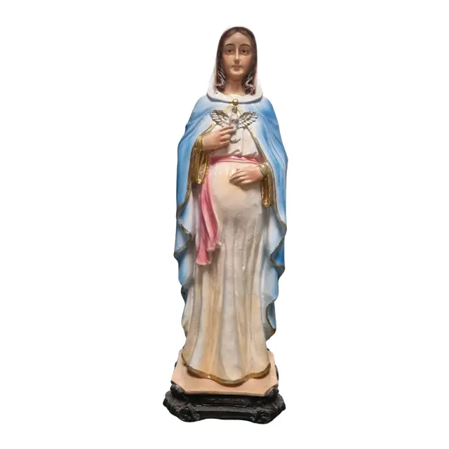Imagem Nossa Senhora Grávida 30cm Para Devoção Da Espera