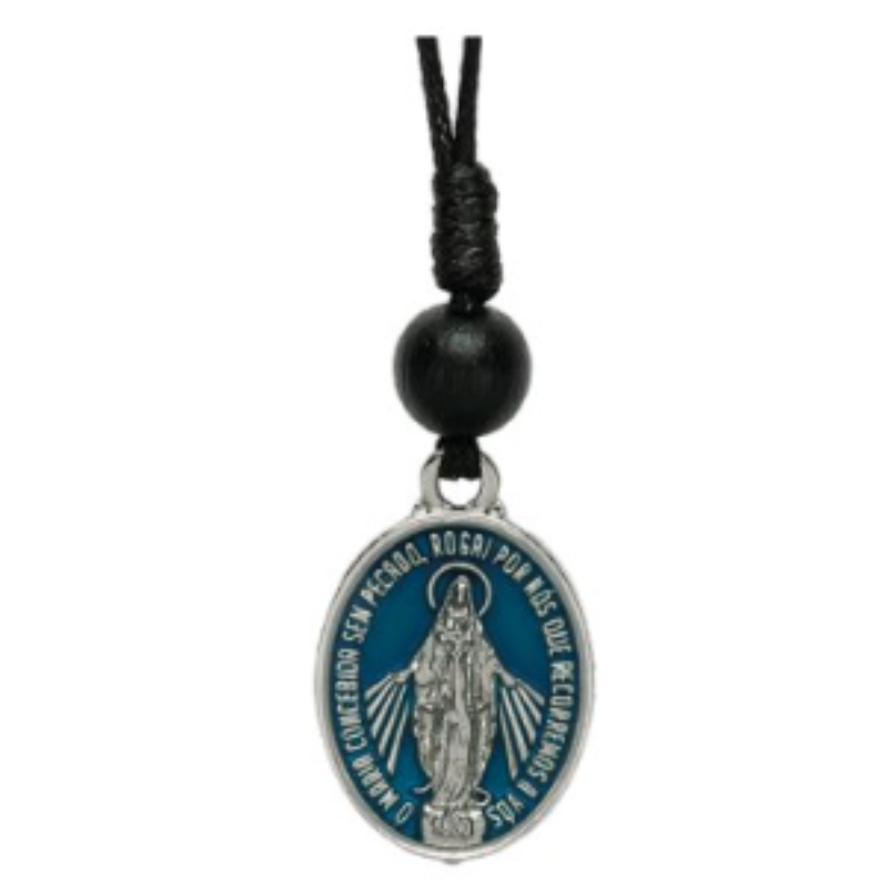 Colar com Medalha de Nossa Senhora das Graças