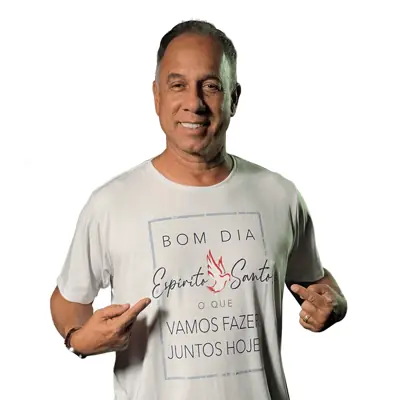 Camiseta Bom Dia Espírito Santo Assinada pelo Dunga