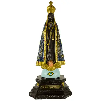 Imagem de Borracha Nossa Senhora Aparecida 20 cm