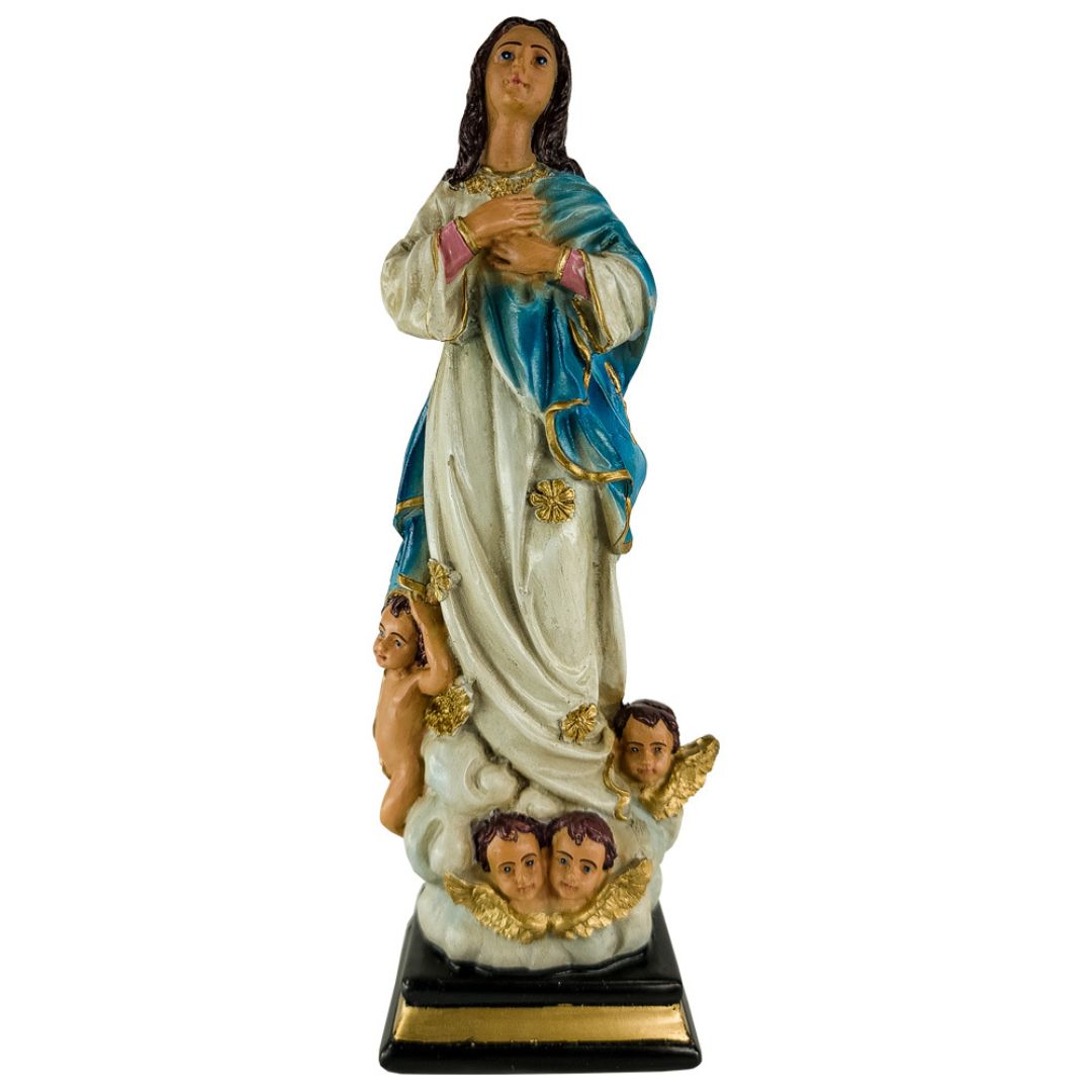 Imagem Nossa Senhora da Conceição Resina 20 cm Barroca