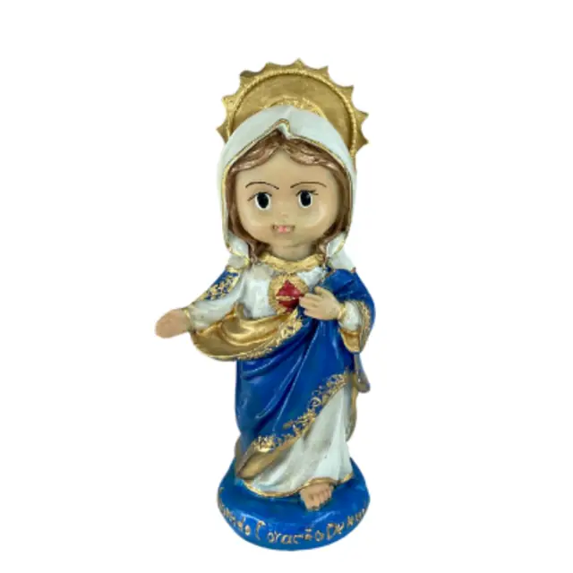 Imagem Infantil Imaculado Coração de Maria 15 cm
