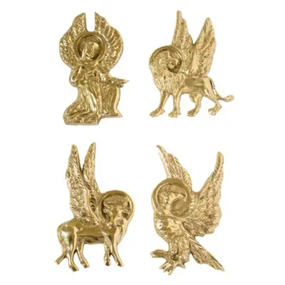 Aplique dos Quatro Evangelistas, Modelo Pequeno 9×14cm