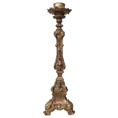 Castiçal Porta-Círio em Resina, 105cm