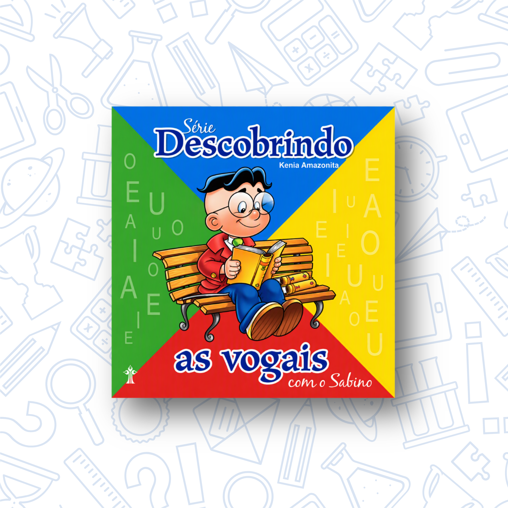 Descobrindo as Vogais com o Sabino Livro Infantil
