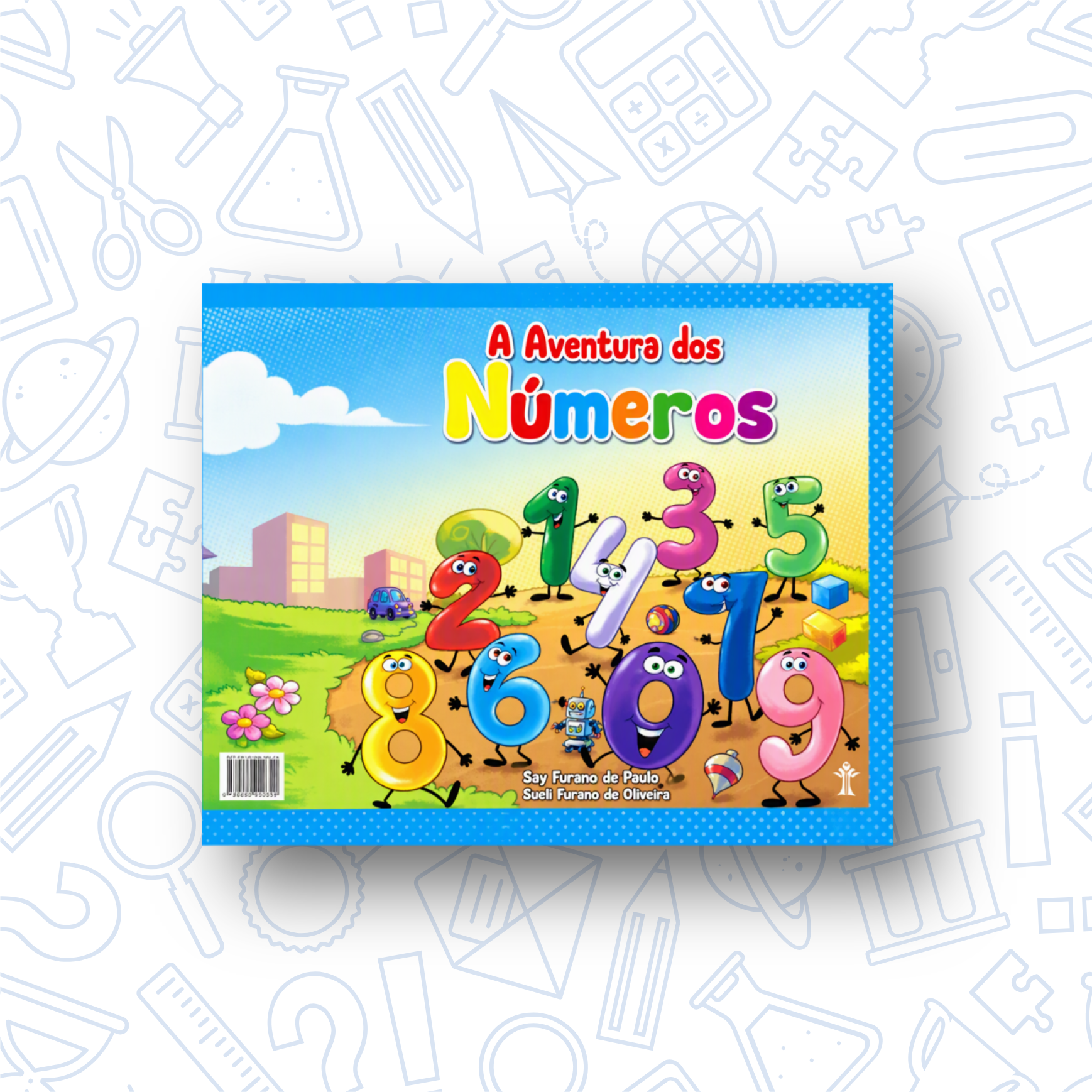 Livro Infantil A Aventura Dos Números Para Crianças