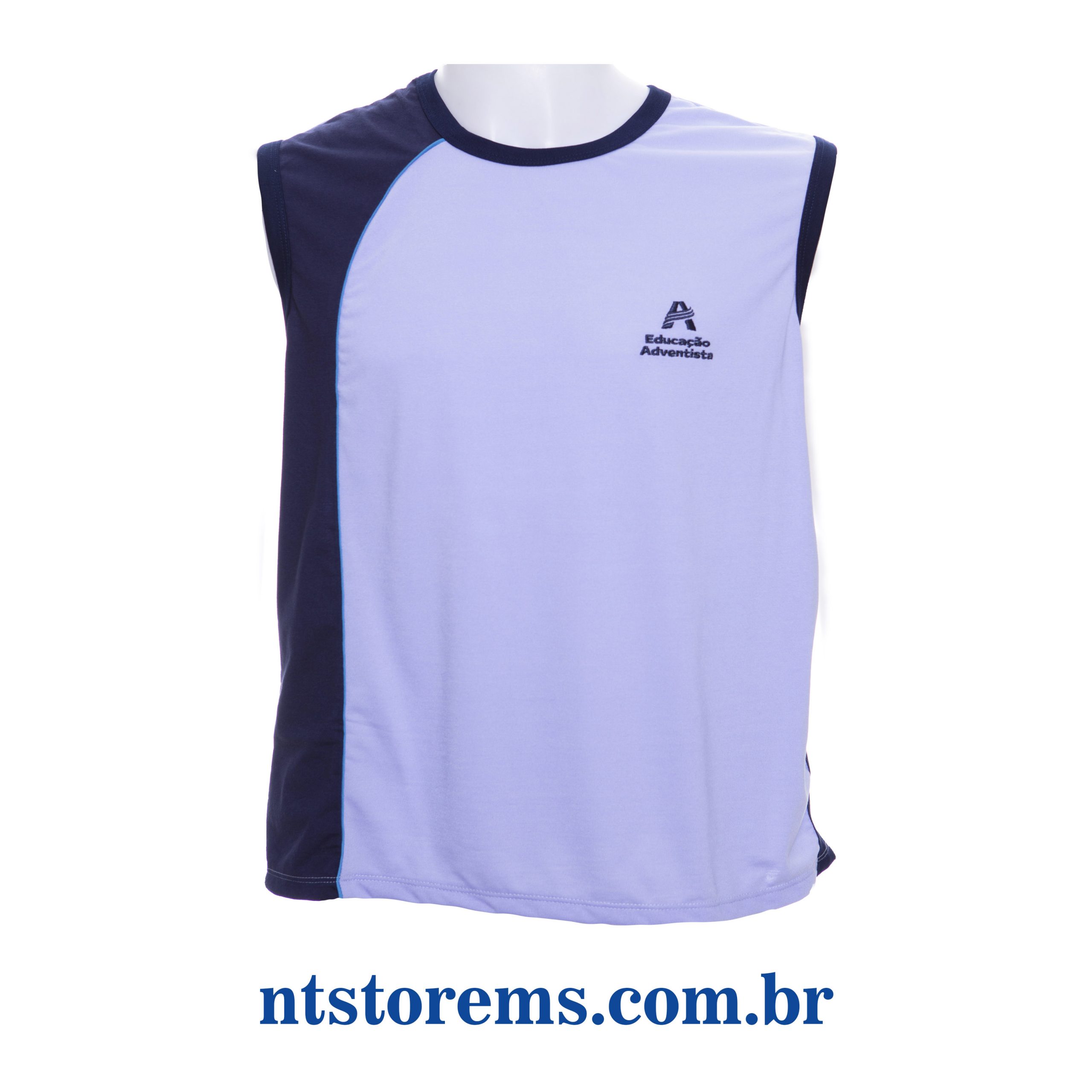 Camiseta Sem Manga do Uniforme Ensino Fundamental
