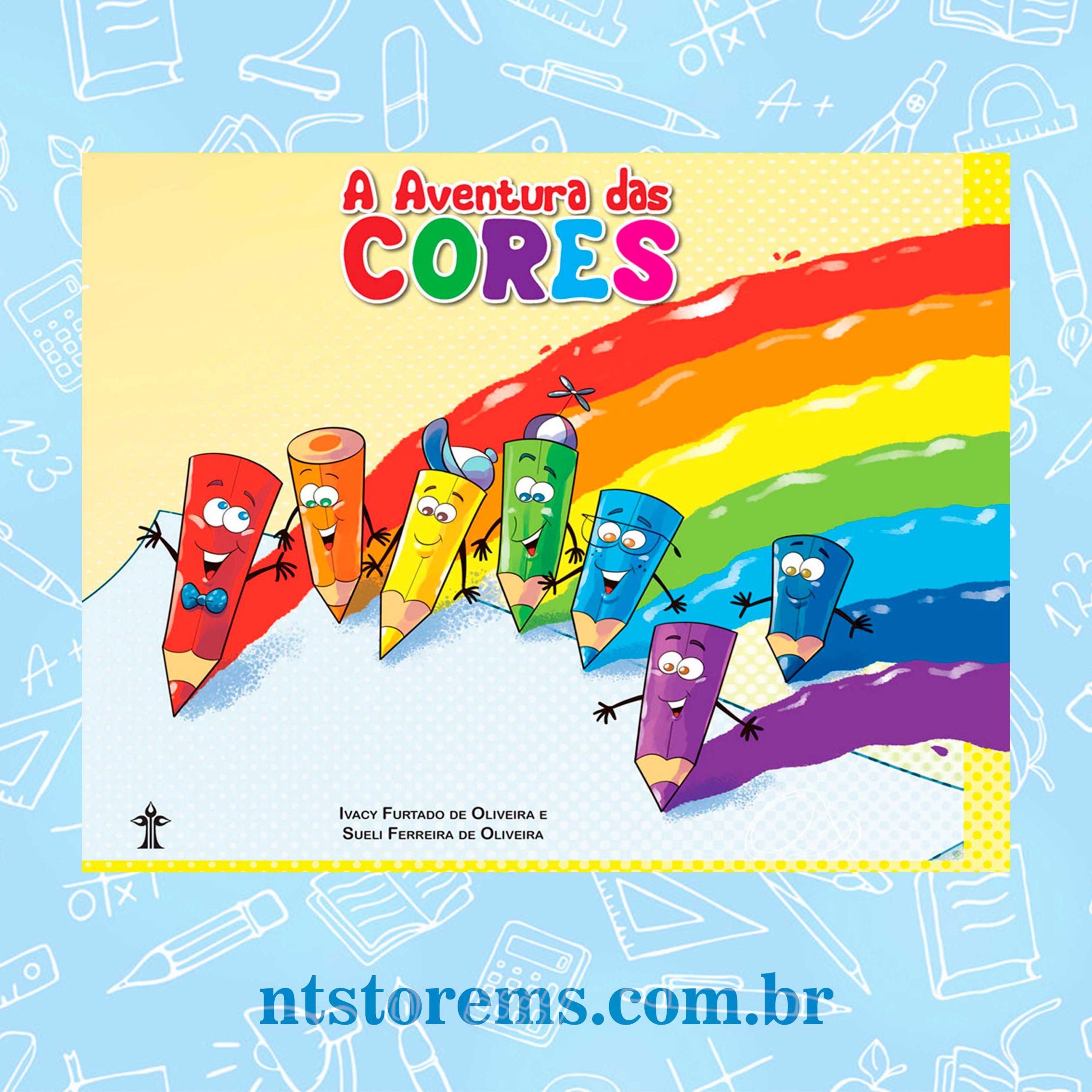 Livro Infantil Cores Primárias E Secundárias