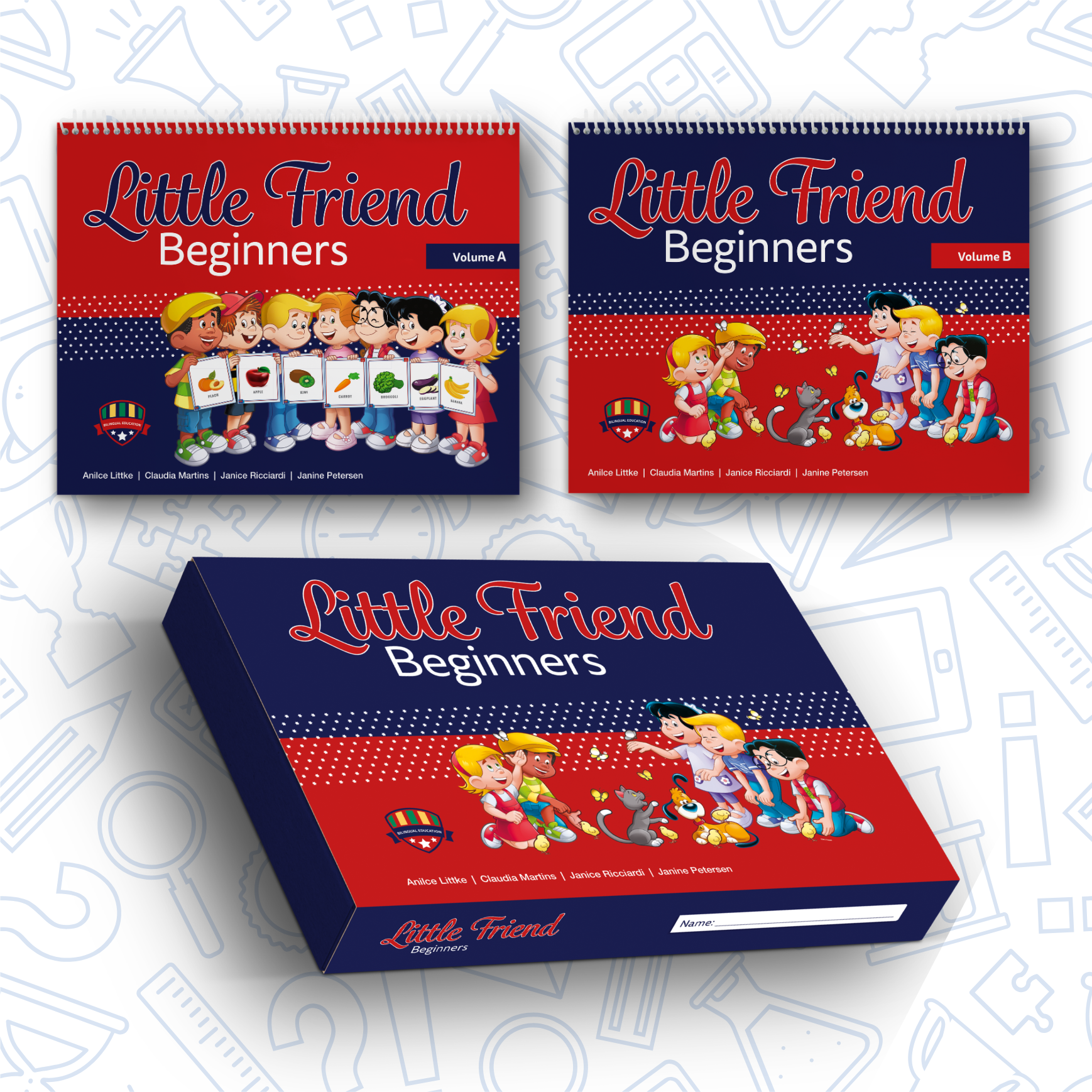 Little Friend Beginners Volume Zero Educação Infantil Bilíngue