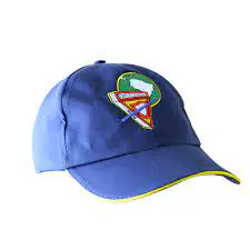 Boné Azul de Atividades para Desbravadores com Velcro