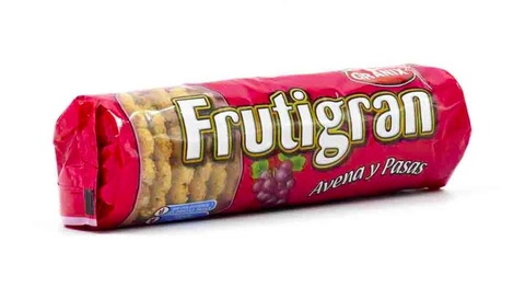 Bolacha de Aveia e Uva-Passa Frutigran 250g Vegana