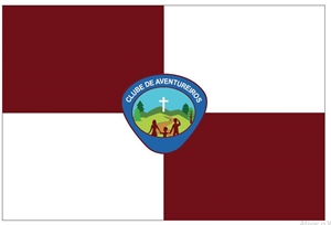 Bandeira Oficial do Clube de Aventureiros para Hasteamento