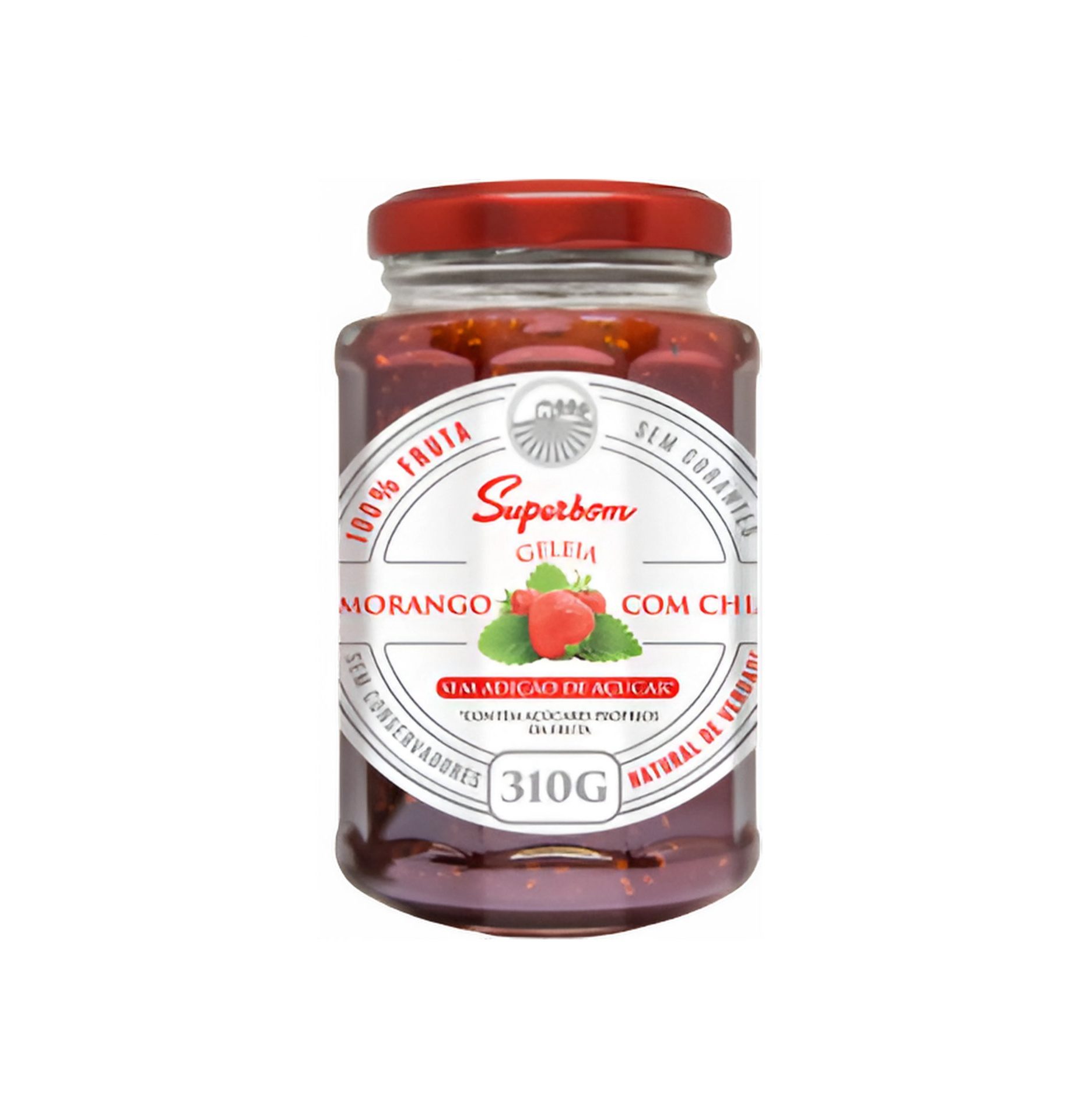 Geleia de Morango com Chia Superbom 310g