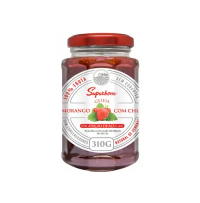 Geleia de Morango com Chia Superbom 310g