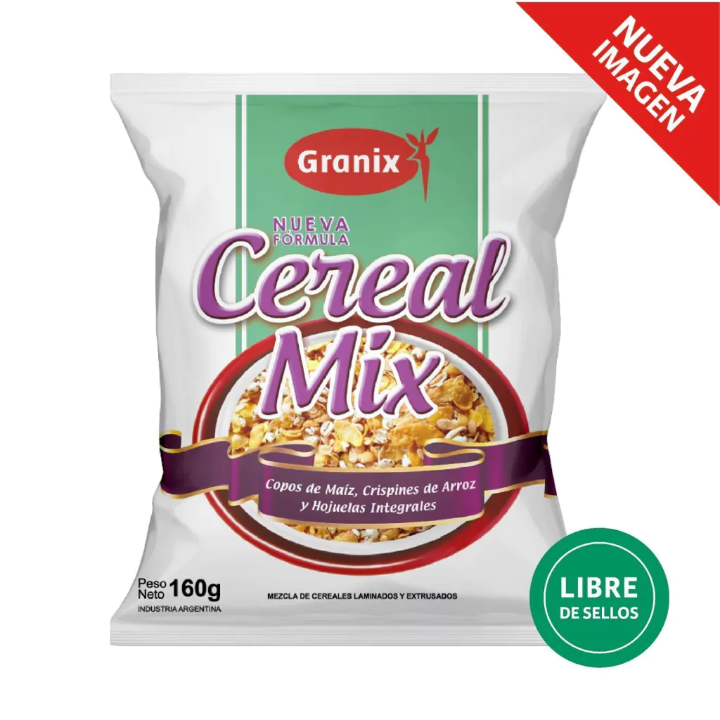Mix de Cereais Granix com Flocos Integrais 160g