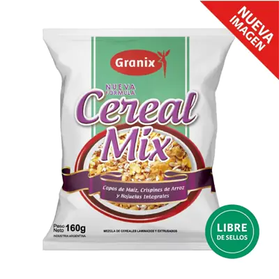 Mix de Cereais Granix com Flocos Integrais 160g