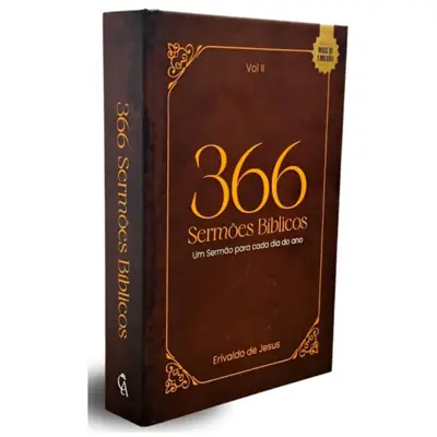 366 Sermões Bíblicos Volume 2 Erivaldo Jesus
