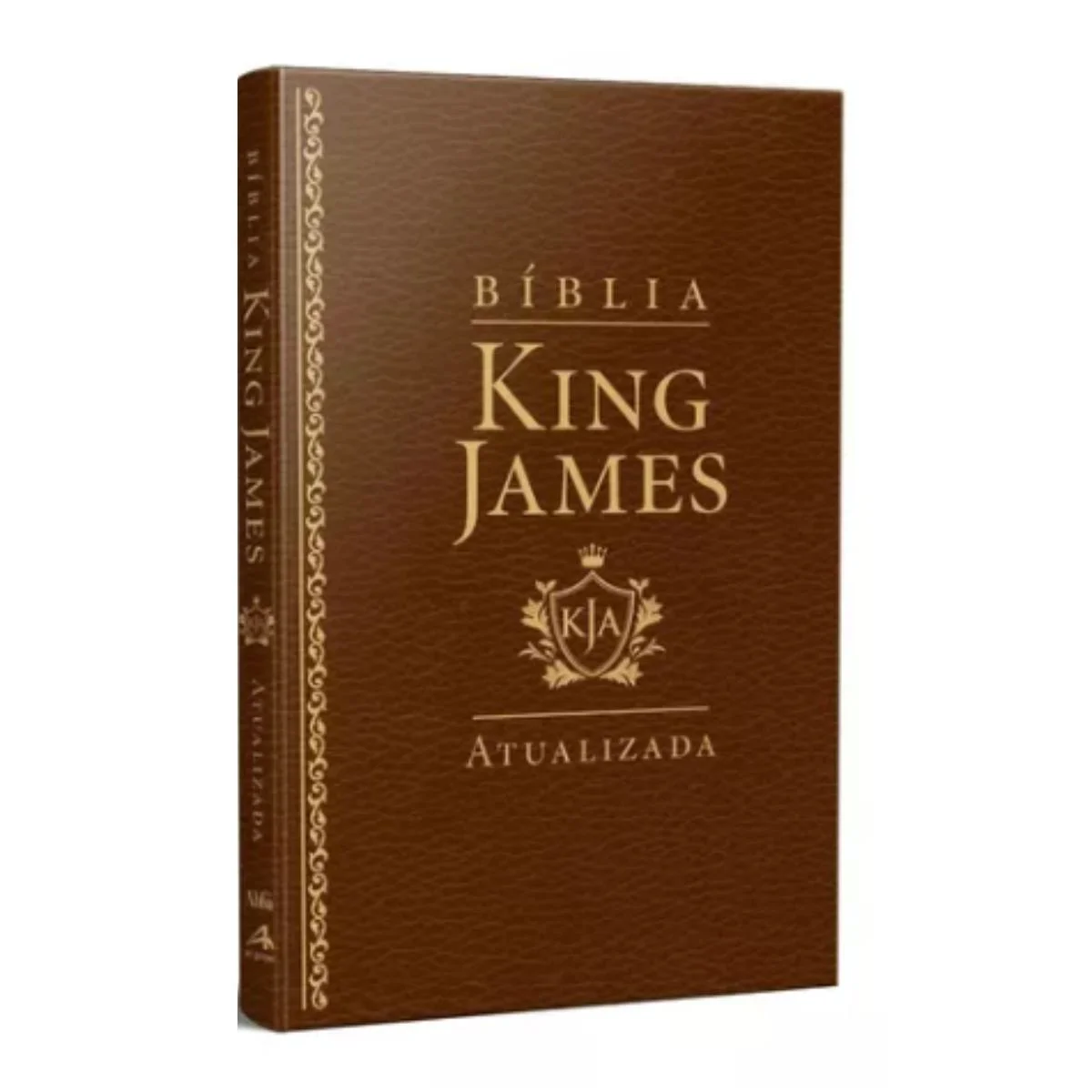 Bíblia King James Atualizada Slim, Capa Marrom