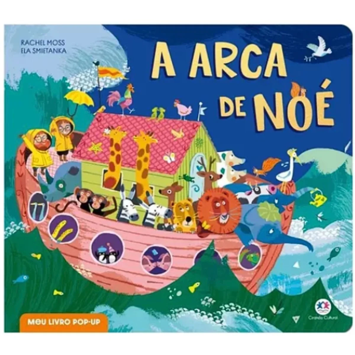 A Arca de Noé com Pop-up, de Rachel Moss, Capa Mole