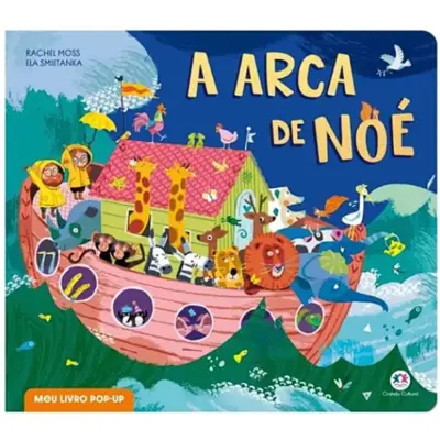 A Arca de Noé com Pop-up, de Rachel Moss, Capa Mole