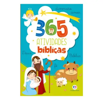 Livro De Atividades Bíblicas Infantis 365 Exercícios