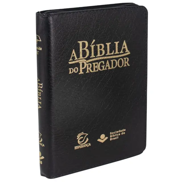 Bíblia do Pregador com Zíper para Preparo de Sermões
