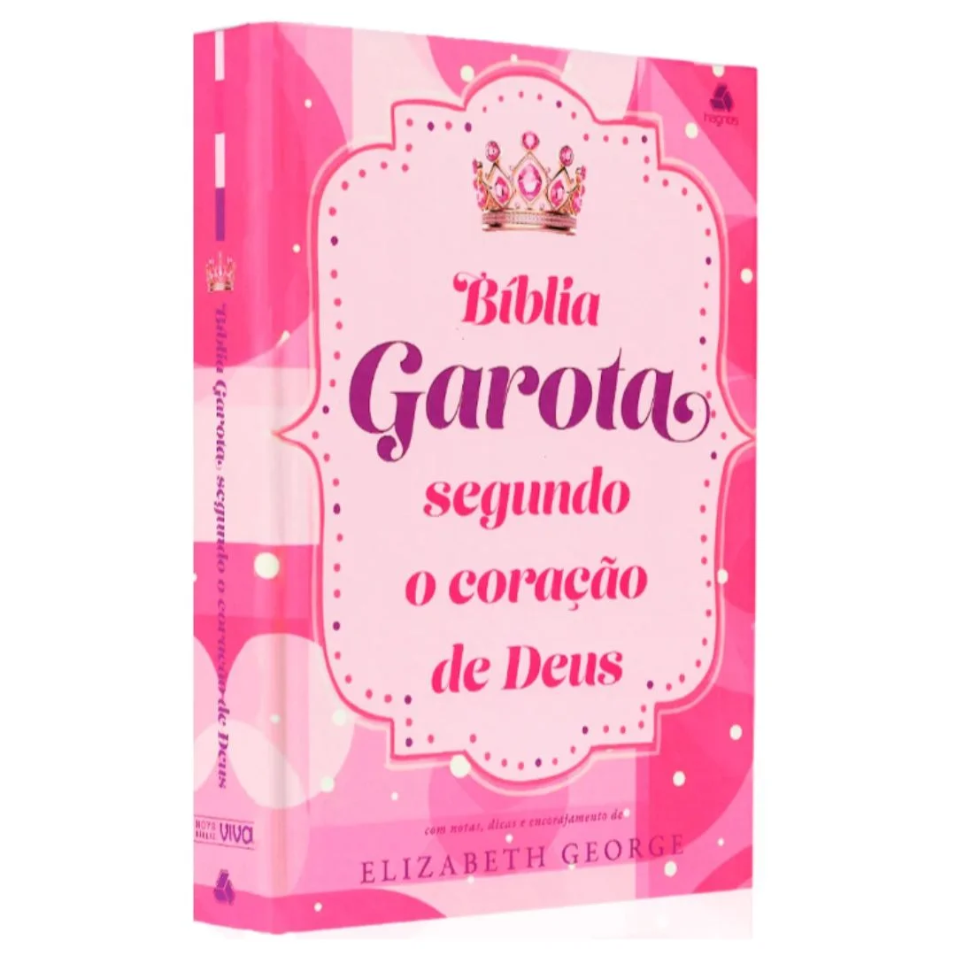 Bíblia da Garota Segundo o Coração de Deus NBV, Capa Dura Felicidade