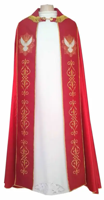 Capa de Asperge Vermelha do Divino Espírito Santo