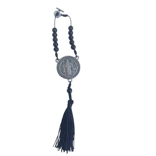 Dezena para Retrovisor com Medalha de São Bento