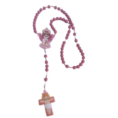 Terço Infantil do Santo Anjo — Rosa