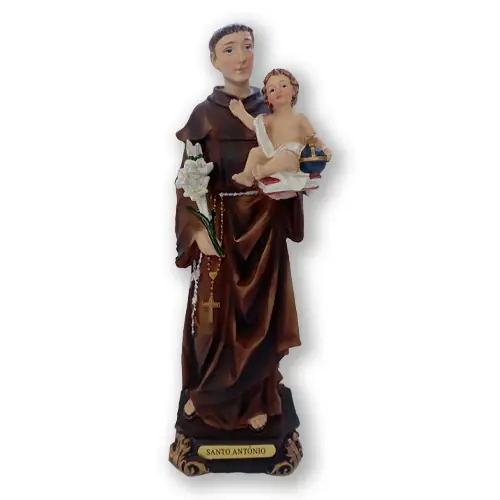 Imagem de Santo Antônio em Resina Importada