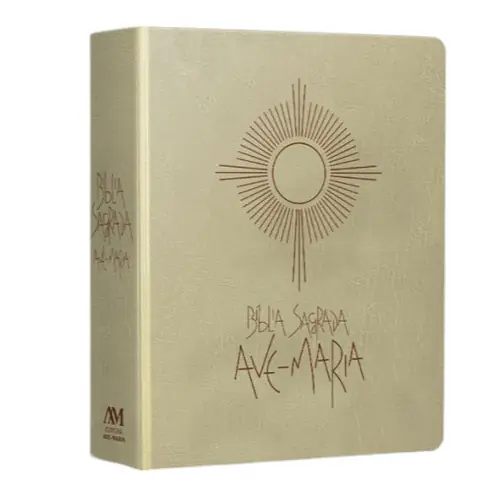 Bíblia Sagrada Ave Maria — Capa Eucaristia