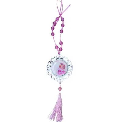 Medalha de Berço do Anjo da Guarda — Cor Rosa