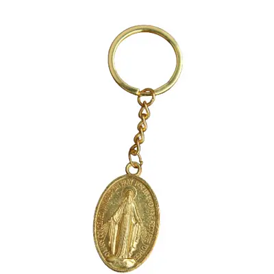 Chaveiro Dourado de Nossa Senhora das Graças