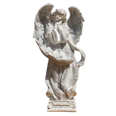 Imagem do Anjo da Guarda com o Menino Jesus, 30 cm