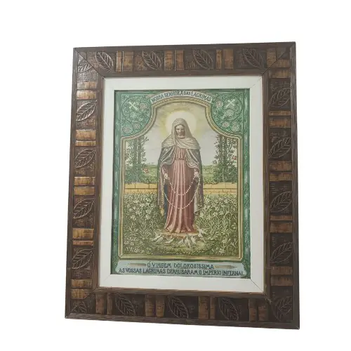 Quadro Nossa Senhora das Lágrimas, 56x45 cm