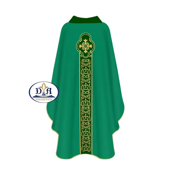 Casula Verde Para o Tempo Comum