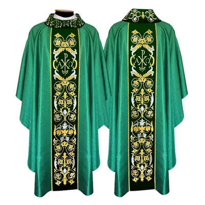 Casula Verde de Preço Alto Para Tempo Comum