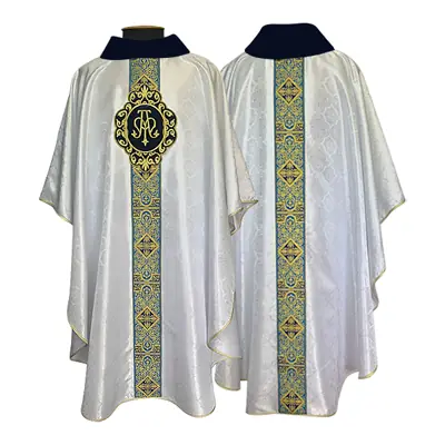 Casula Azul Mariana Para Festas de Nossa Senhora