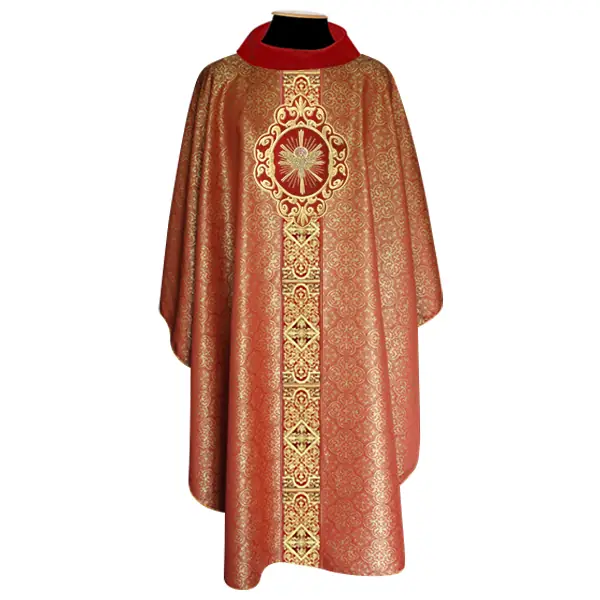 Casula Vermelha de Entrada Para Pentecostes