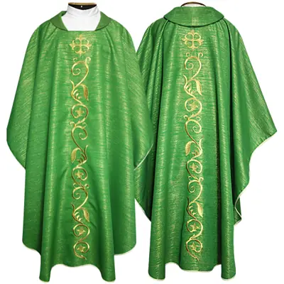 Casula Verde de Preço Médio Para o Tempo Comum